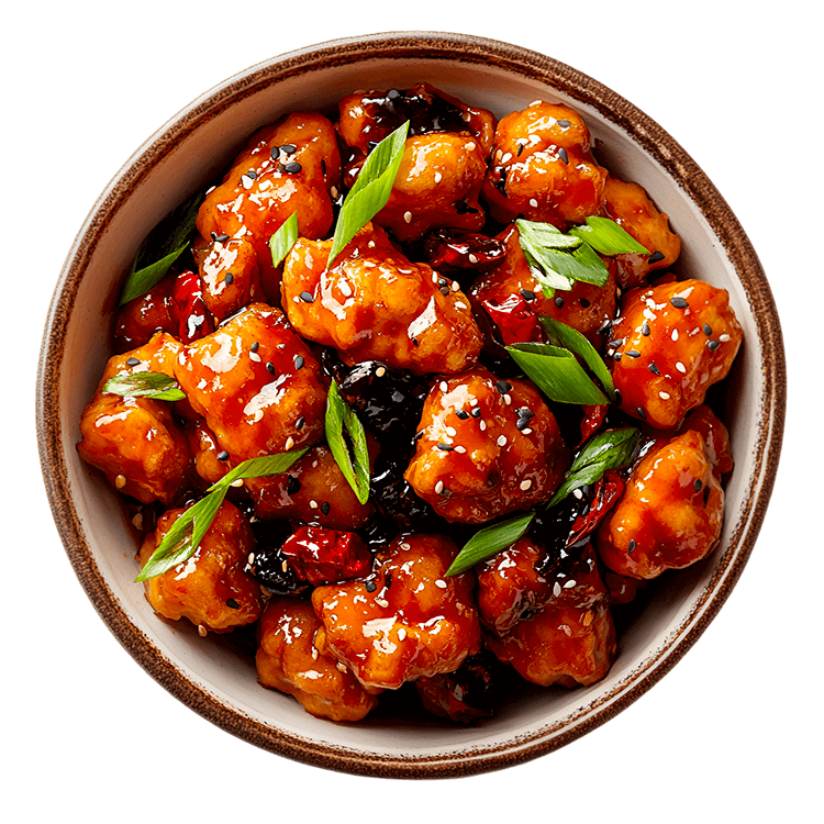 Delicious Orange Chicken Sesame Seeds