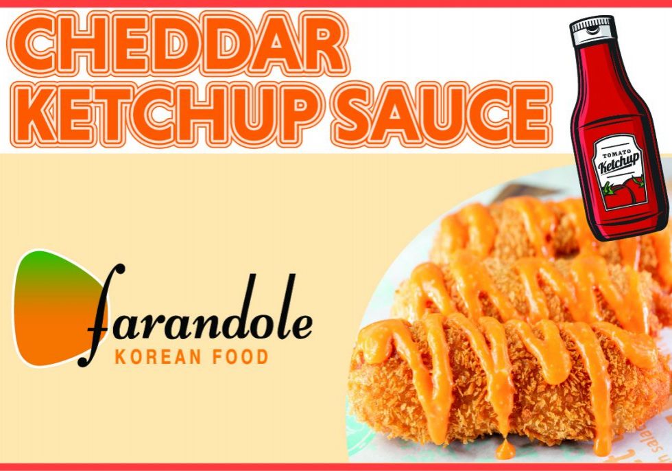 핫도그-07. Cheddar Ketchup Sauce